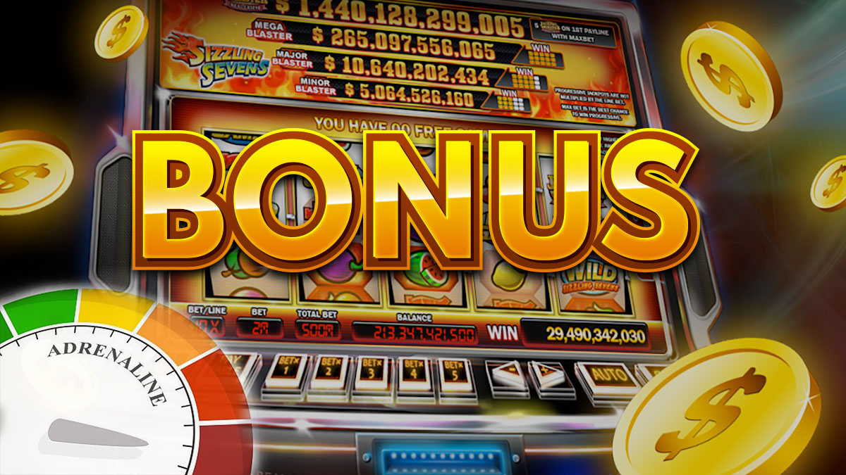 adrenaline online slots bonuses
