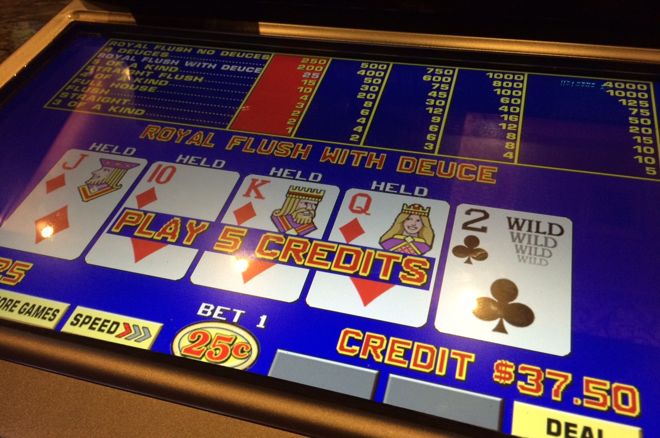 Video Poker — Payout at Odds 2